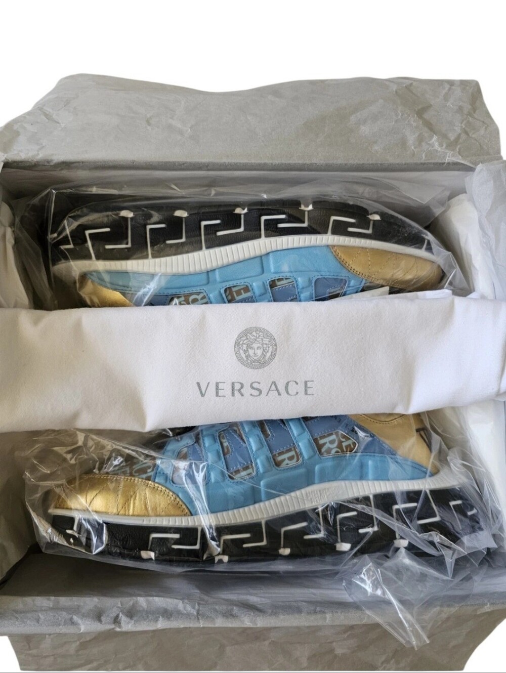Versace Trigreca Athletic Sneakers Shoe Mens EU 41 / US 8.5
